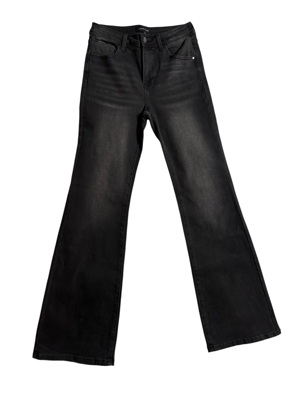 High-Rise Black Flare Jeans - Wide Leg Women’s Denim